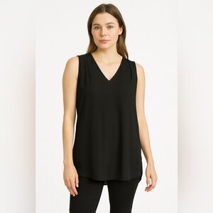 Suzy Shier • NWT Black V-Neck Tank Top